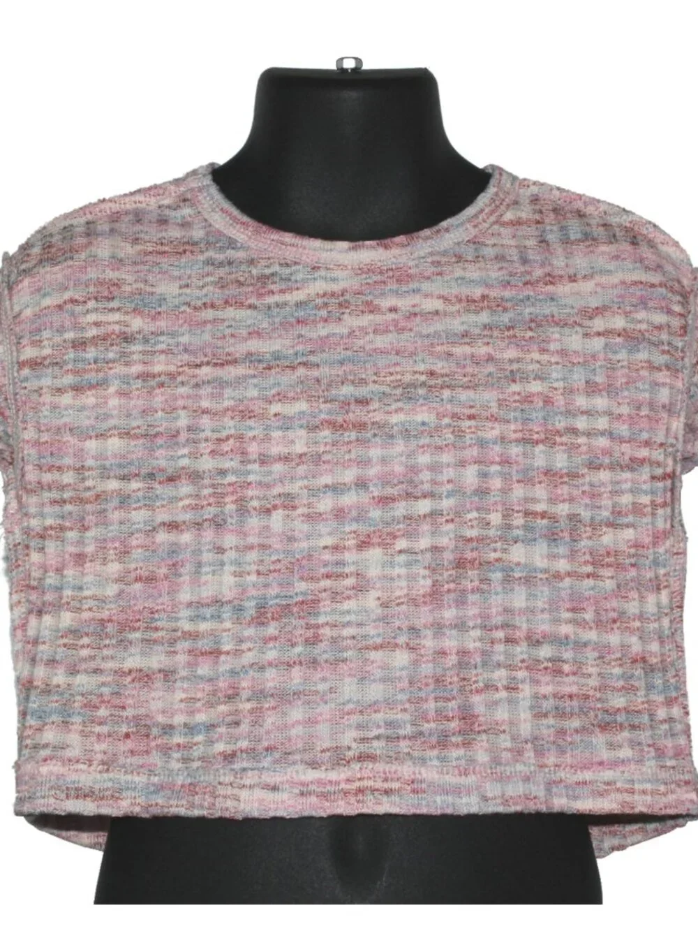 Old Navy Toddler Girls' Space Dye Ruffle-Sleeve Cotton-Blend T-Shirt 583840